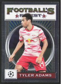 Tyler Adams, Kartička, 2021-22 Topps Finest Flashback UEFA Champions League, BASE