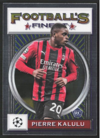Pierre Kalulu, Kartička, 2021-22 Topps Finest Flashback UEFA Champions League, BASE