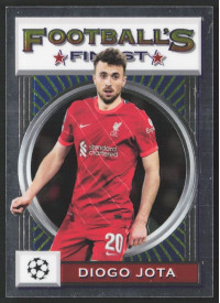 Diogo Jota, Kartička, 2021-22 Topps Finest Flashback UEFA Champions League, BASE