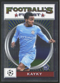 Kayky, Card, 2021-22 Topps Finest Flashback UEFA Champions League, BASE