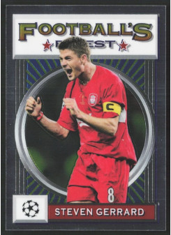 Steven Gerrard, Kartička, 2021-22 Topps Finest Flashback UEFA Champions League, BASE