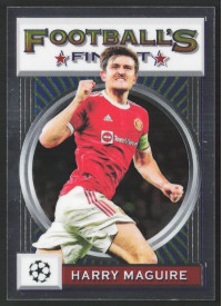 Harry Maguire, Kartička, 2021-22 Topps Finest Flashback UEFA Champions League, BASE