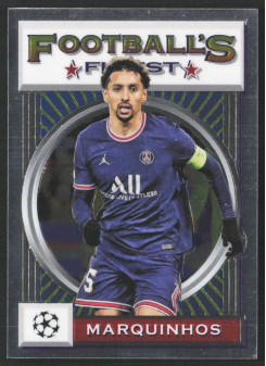 Marquinhos, Kartička, 2021-22 Topps Finest Flashback UEFA Champions League, BASE