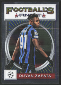 Duván Zapata, Kartička, 2021-22 Topps Finest Flashback UEFA Champions League, BASE
