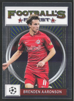 Brenden Aaronson, Kartička, 2021-22 Topps Finest Flashback UEFA Champions League, BASE