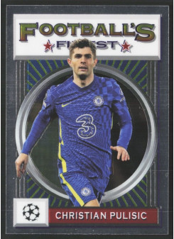 Christian Pulisic, Kartička, 2021-22 Topps Finest Flashback UEFA Champions League, BASE