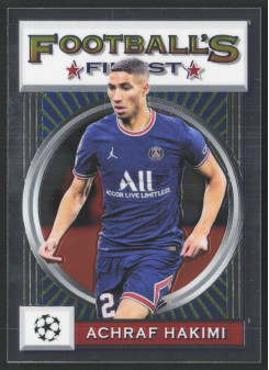 Achraf Hakimi, Kartička, 2021-22 Topps Finest Flashback UEFA Champions League, BASE