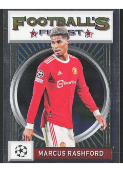 Marcus Rashford, Kartička, 2021-22 Topps Finest Flashback UEFA Champions League, BASE