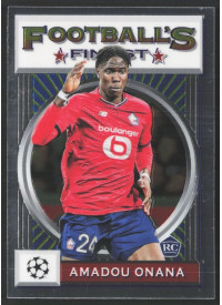 Amadou Onana, Kartička, 2021-22 Topps Finest Flashback UEFA Champions League, BASE