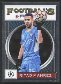 Riyad Mahrez, Kartička, 2021-22 Topps Finest Flashback UEFA Champions League, BASE