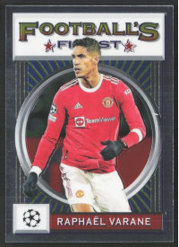 Raphaël Varane, Kartička, 2021-22 Topps Finest Flashback UEFA Champions League, BASE