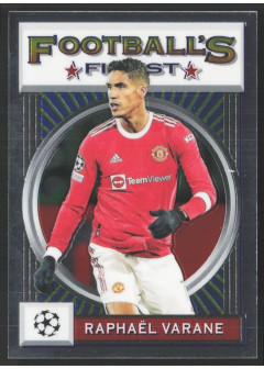 Raphaël Varane, Kartička, 2021-22 Topps Finest Flashback UEFA Champions League, BASE