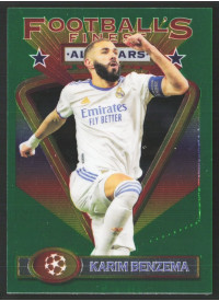 Karim Benzema, Kartička, 2021-22 Topps Finest Flashback UEFA Champions League, BASE