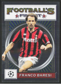 Franco Baresi, Kartička, 2021-22 Topps Finest Flashback UEFA Champions League, BASE