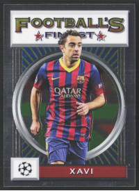 Xavi, Kartička, 2021-22 Topps Finest Flashback UEFA Champions League, BASE
