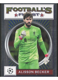 Alisson Becker, Kartička, 2021-22 Topps Finest Flashback UEFA Champions League, BASE