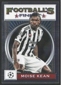 Moise Kean, Kartička, 2021-22 Topps Finest Flashback UEFA Champions League, BASE