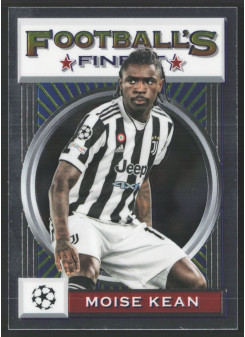 Moise Kean, Kartička, 2021-22 Topps Finest Flashback UEFA Champions League, BASE