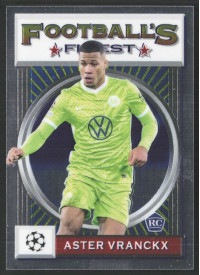 Aster Vranckx, Kartička, 2021-22 Topps Finest Flashback UEFA Champions League, BASE