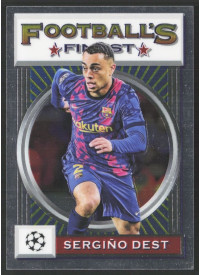 Sergiño Dest, Kartička, 2021-22 Topps Finest Flashback UEFA Champions League, BASE