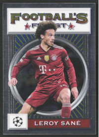 Leroy Sané, Kartička, 2021-22 Topps Finest Flashback UEFA Champions League, BASE