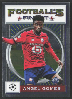 Angel Gomes, Kartička, 2021-22 Topps Finest Flashback UEFA Champions League, BASE