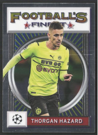 Thorgan Hazard, Kartička, 2021-22 Topps Finest Flashback UEFA Champions League, BASE
