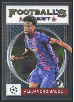 Alejandro Balde, Kartička, 2021-22 Topps Finest Flashback UEFA Champions League, BASE
