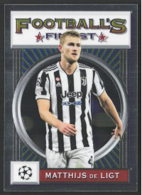 Matthijs de Ligt, Kartička, 2021-22 Topps Finest Flashback UEFA Champions League, BASE