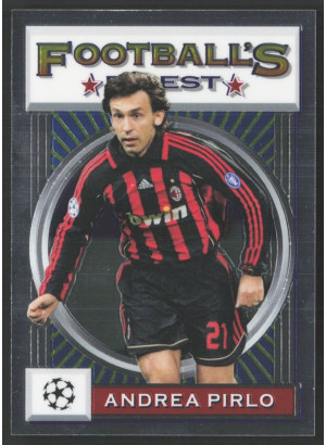 Andrea Pirlo, Card, 2021-22 Topps Finest Flashback UEFA Champions League, BASE