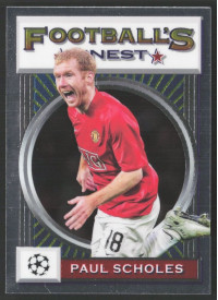 Paul Scholes, Kartička, 2021-22 Topps Finest Flashback UEFA Champions League, BASE