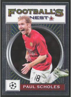 Paul Scholes, Kartička, 2021-22 Topps Finest Flashback UEFA Champions League, BASE