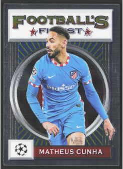 Matheus Cunha, Kartička, 2021-22 Topps Finest Flashback UEFA Champions League, BASE