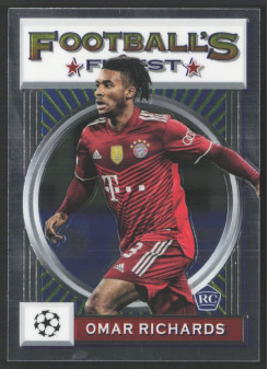 Omar Richards, Kartička, 2021-22 Topps Finest Flashback UEFA Champions League, BASE
