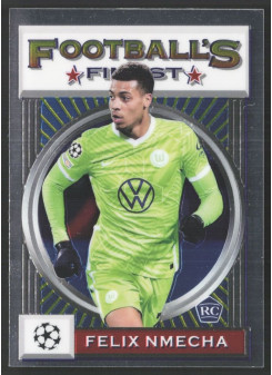 Felix Nmecha, Card, 2021-22 Topps Finest Flashback UEFA Champions League, BASE