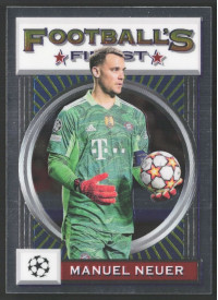 Manuel Neuer, Kartička, 2021-22 Topps Finest Flashback UEFA Champions League, BASE