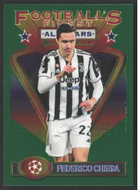 Federico Chiesa, Kartička, 2021-22 Topps Finest Flashback UEFA Champions League, BASE