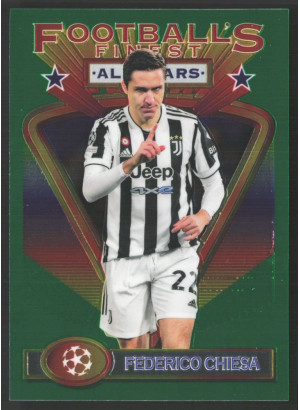 Federico Chiesa, Kartička, 2021-22 Topps Finest Flashback UEFA Champions League, BASE