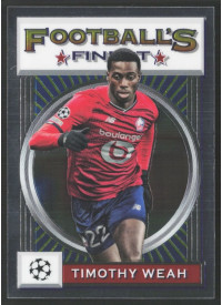 Timothy Weah, Kartička, 2021-22 Topps Finest Flashback UEFA Champions League, BASE