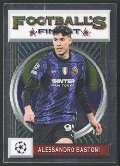 Alessandro Bastoni, Card, 2021-22 Topps Finest Flashback UEFA Champions League, BASE