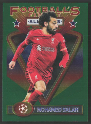 Mohamed Salah, Card, 2021-22 Topps Finest Flashback UEFA Champions League, BASE