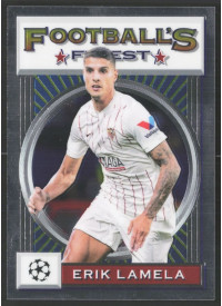 Erik Lamela, Kartička, 2021-22 Topps Finest Flashback UEFA Champions League, BASE