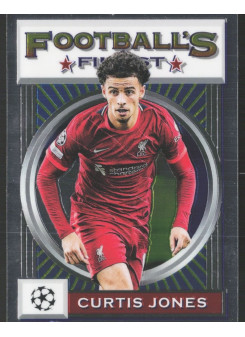 Curtis Jones, Kartička, 2021-22 Topps Finest Flashback UEFA Champions League, BASE