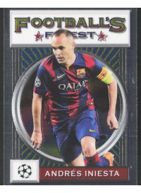 Andrés Iniesta, Kartička, 2021-22 Topps Finest Flashback UEFA Champions League, BASE