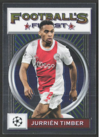 Jurriën Timber, Kartička, 2021-22 Topps Finest Flashback UEFA Champions League, BASE