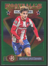 Antoine Griezmann, Kartička, 2021-22 Topps Finest Flashback UEFA Champions League, BASE