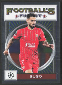 Suso, Kartička, 2021-22 Topps Finest Flashback UEFA Champions League, BASE