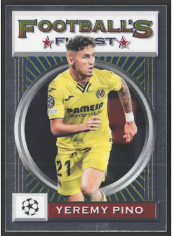 Yeremy Pino, Card, 2021-22 Topps Finest Flashback UEFA Champions League, BASE