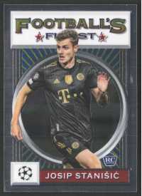 Josip Stanišić, Kartička, 2021-22 Topps Finest Flashback UEFA Champions League, BASE