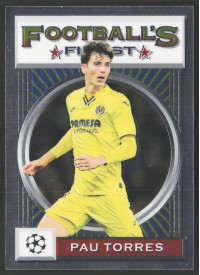 Pau Torres, Kartička, 2021-22 Topps Finest Flashback UEFA Champions League, BASE